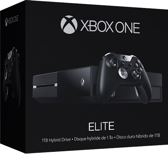 Xbox One Elite avec Disque Hybride 1To + 1 Élite