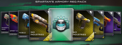 Halo 5 Guardians Spartans Armory REQ Pack 1