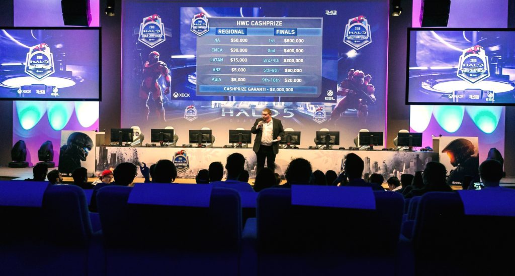 Playoffs du Halo France Championship, via ESL France/Facebook