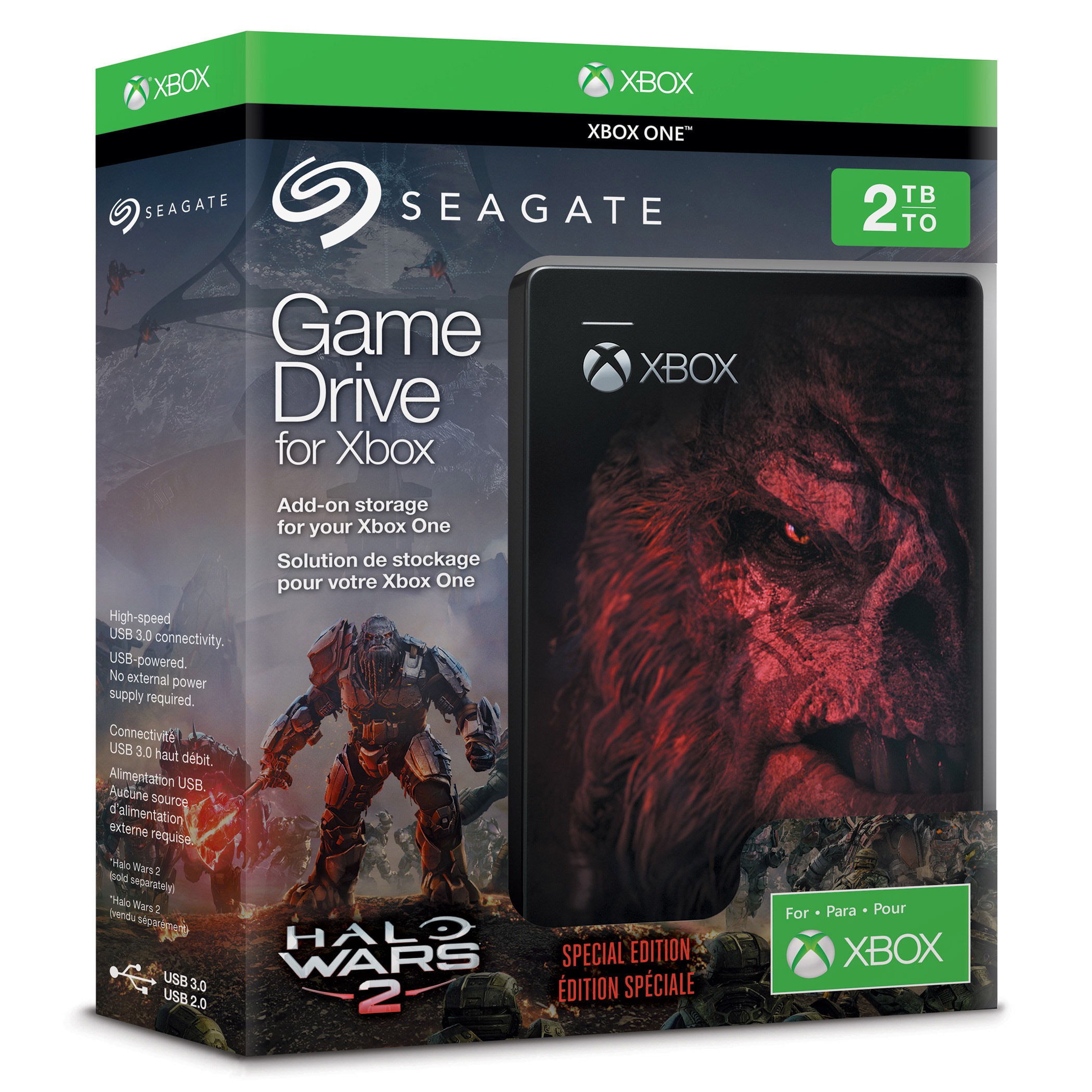 Test] Disque dur externe 2 To Seagate officiel Xbox One