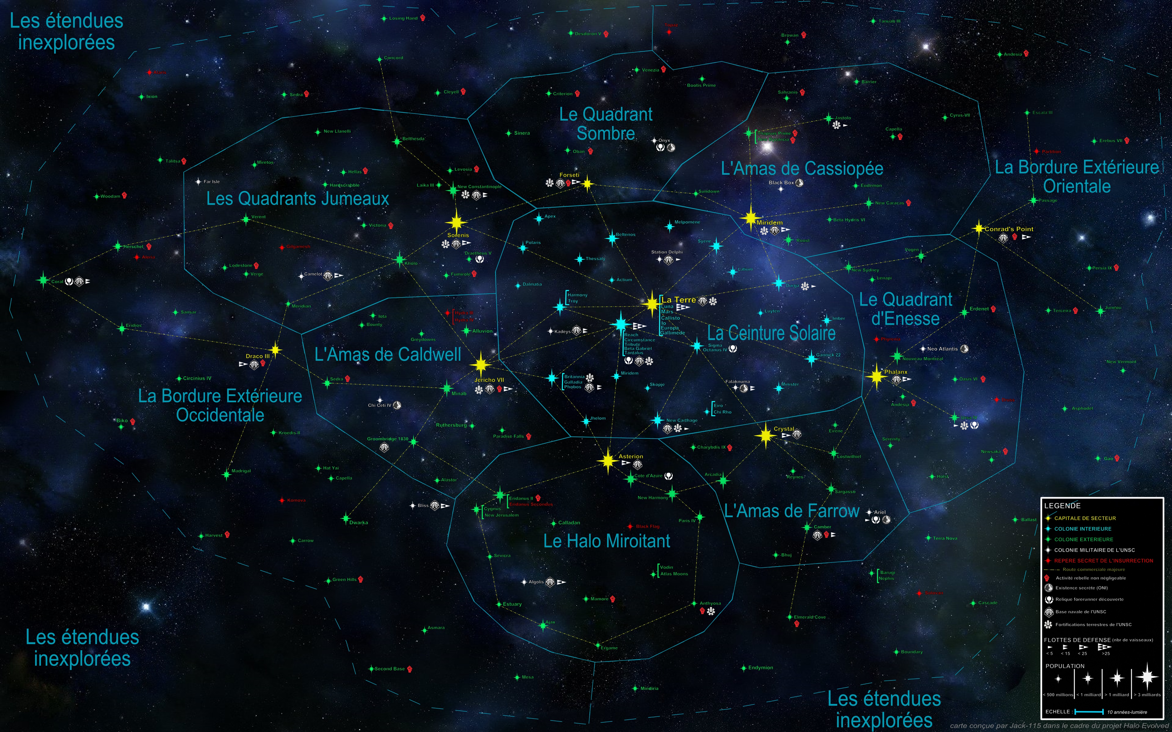 carte stellaire