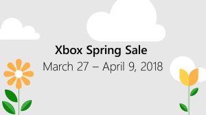 Les soldes de printemps 2018 sont sur le Microsoft Store Xbox-spring-sale-300x168