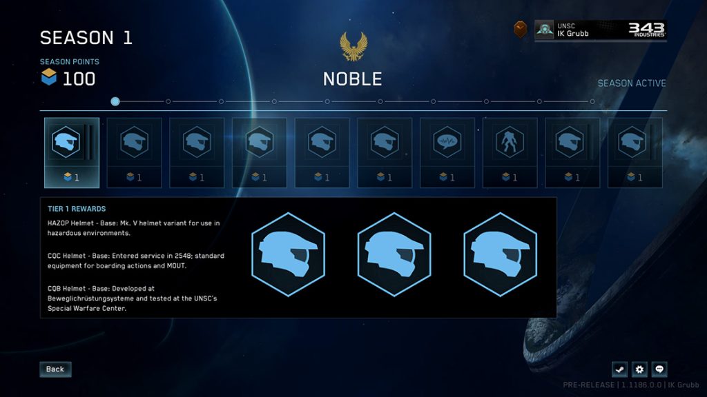 Halo TMCC Le système de progression revu Halo.fr