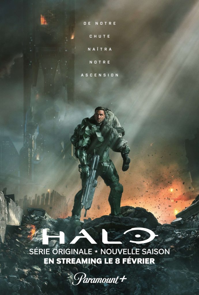 Affiche Saison 2 Halo série TV