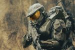 Pablo Schreiber as Master Chief in Halo Season 1, Episode 1. Photo Credit Adrienn Szobo