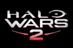 Halo Wars 2 Stacked Logo on Black