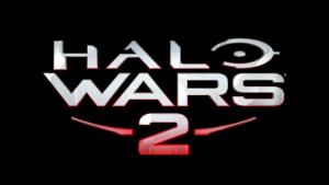 Halo Wars 2 Stacked Logo on Black