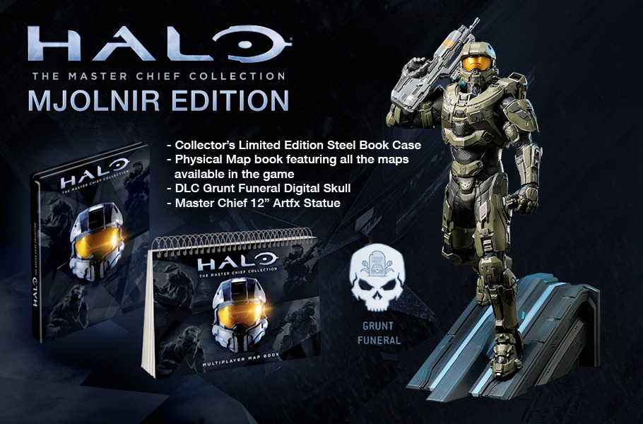 Editions Limitees De La Master Chief Collection Halo Fr [ 600 x 910 Pixel ]